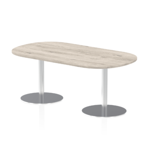 Italia Boardroom Table Silver Leg - Image 6