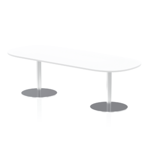 Italia Boardroom Table Silver Leg - Image 15