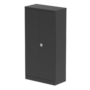 Qube Stationery 2-Door Cupboard With Shelves - Image 3