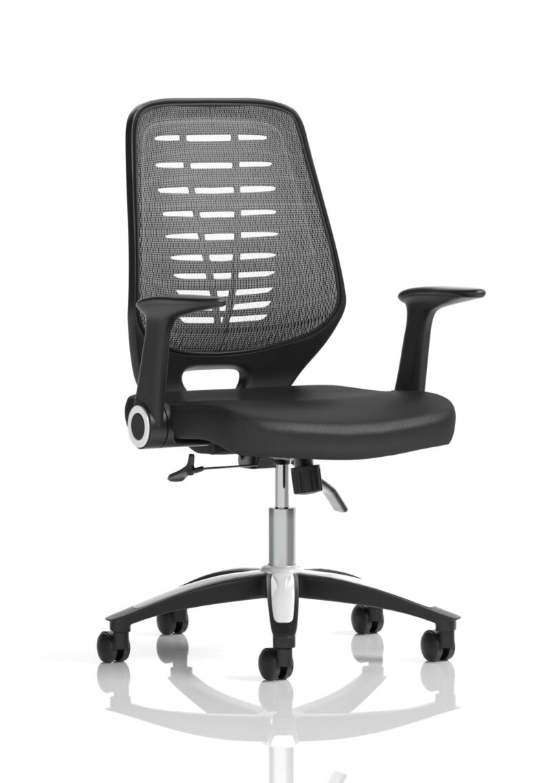 OE - Relay Medium Mesh Back Task Operator Office Chair with Arms - Image 4