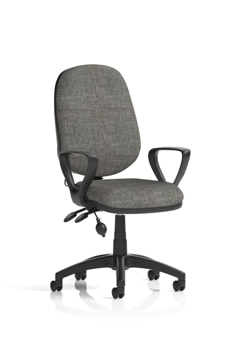 Eclipse Plus II Medium Back Task Operator Office Chair With Pump Lumbar - Image 6