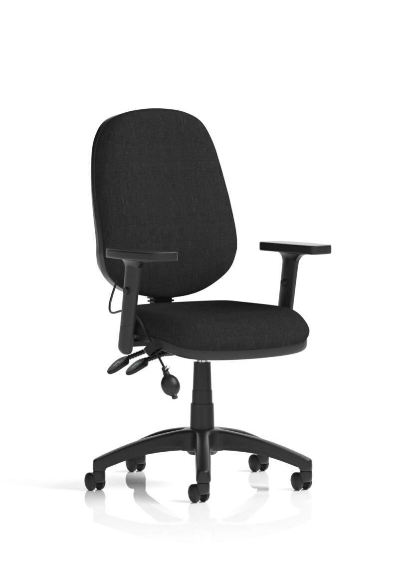 Eclipse Plus II Medium Back Task Operator Office Chair With Pump Lumbar - Image 7