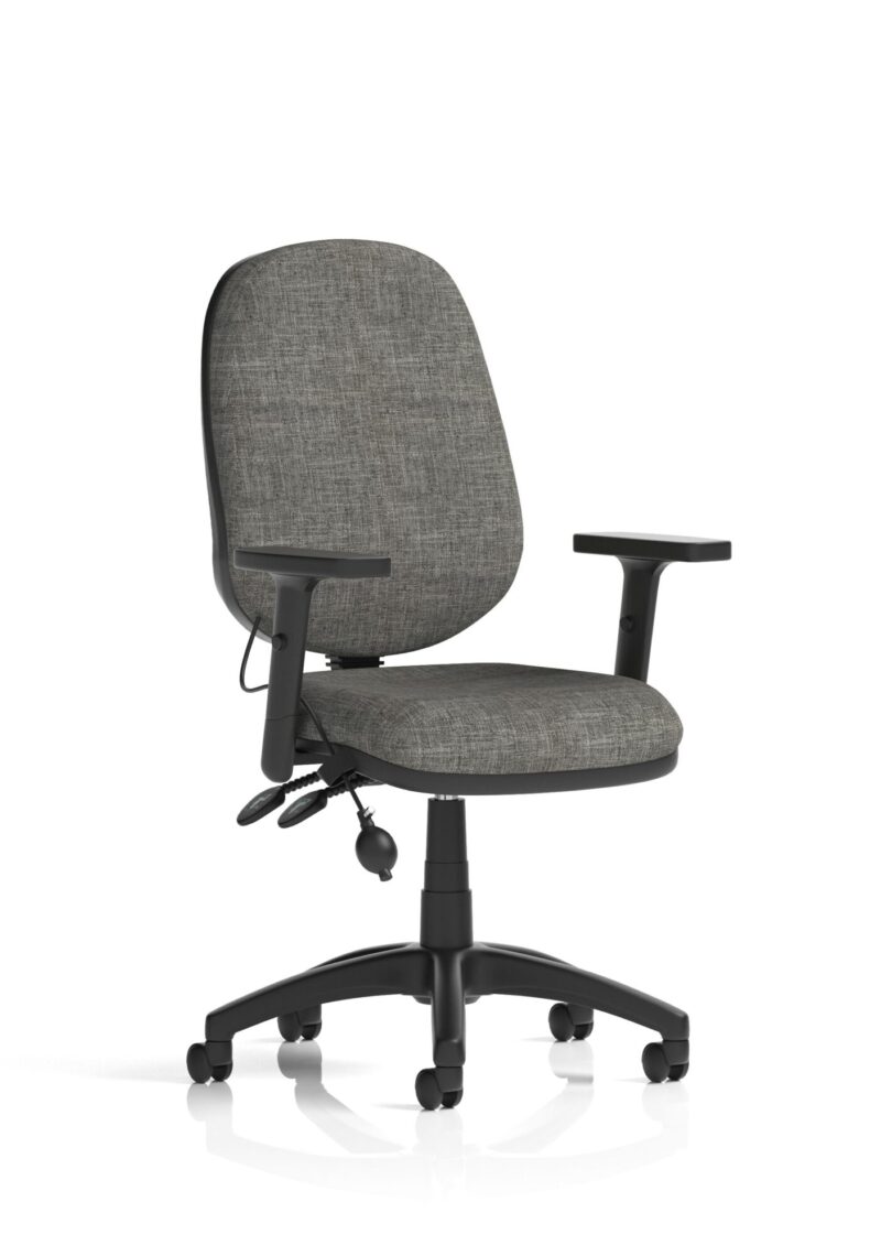Eclipse Plus II Medium Back Task Operator Office Chair With Pump Lumbar - Image 9