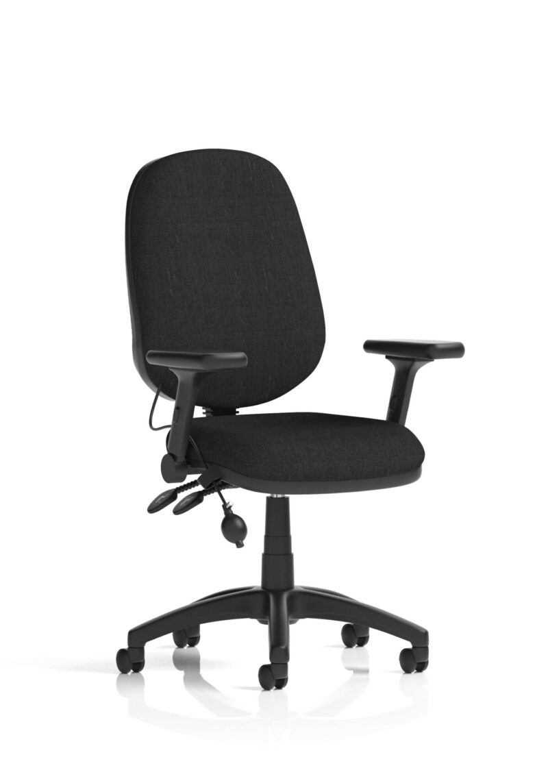 Eclipse Plus II Medium Back Task Operator Office Chair With Pump Lumbar - Image 10
