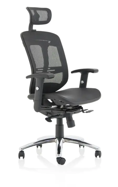Mirage II Mesh Back Task Operator Office Chair with Height Adjustable Arms