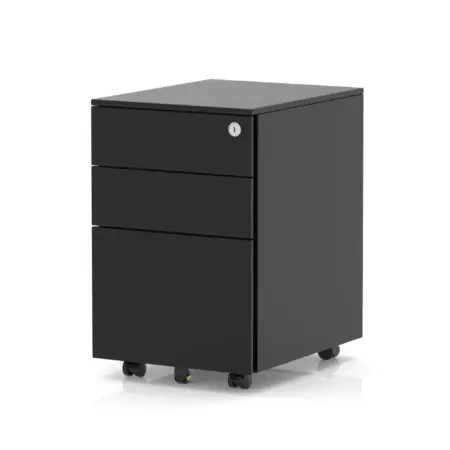Base Mobile Steel Pedestal 3 Drawer